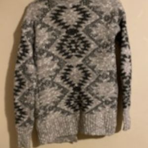 Tribal pattern sweater